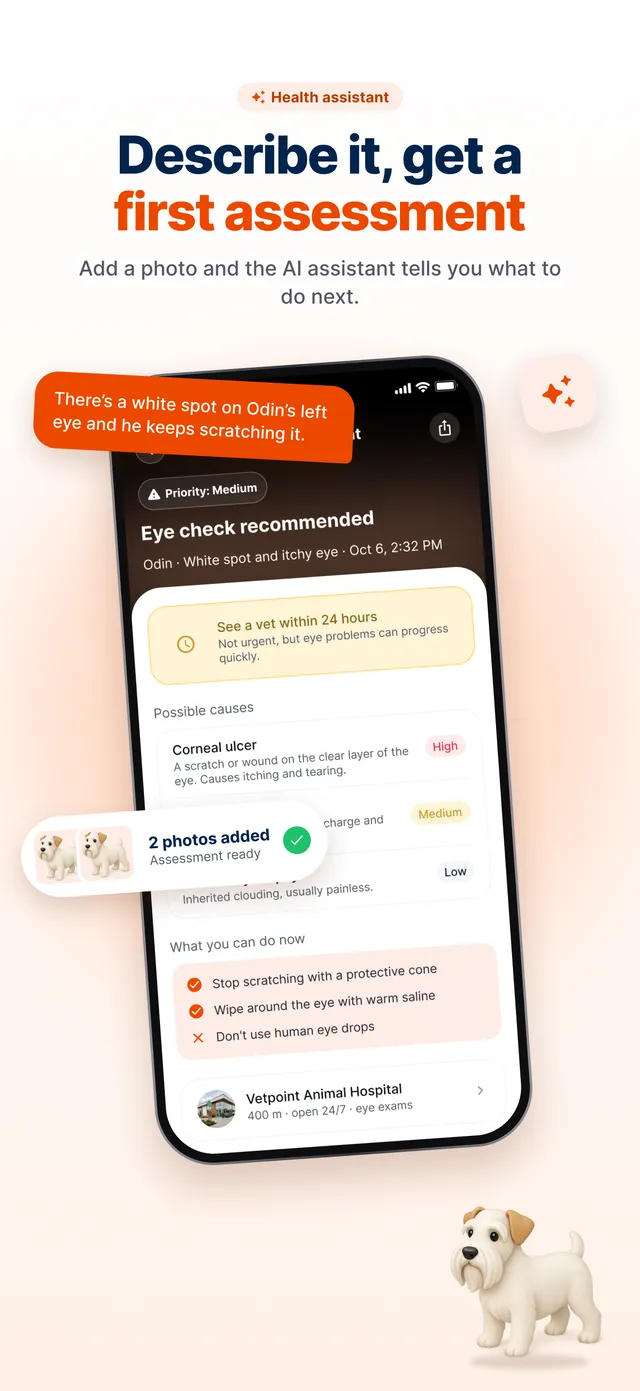 SuperPet: AI health assistant